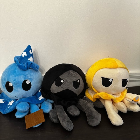 Set of 3 Jelly Realms plushies